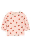 Tucker + Tate Kids' Puff Sleeve Cotton T-shirt In Pink English Fun Strawberries