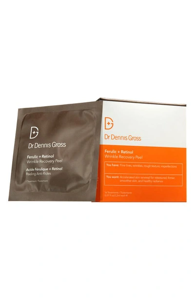 Dr Dennis Gross Skincare Ferulic + Retinol Wrinkle Recovery Peel 16 Treatments