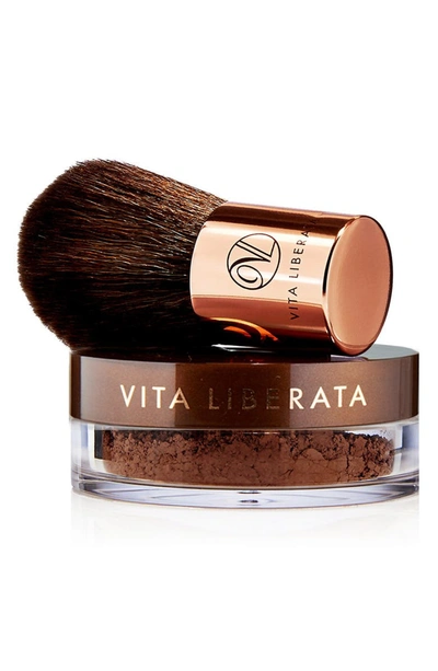 Vita Liberata Trystal(tm) Self Tanning Bronzing And Kabuki Brush Duo No. 2 Bronze 0.32 oz/ 9 G
