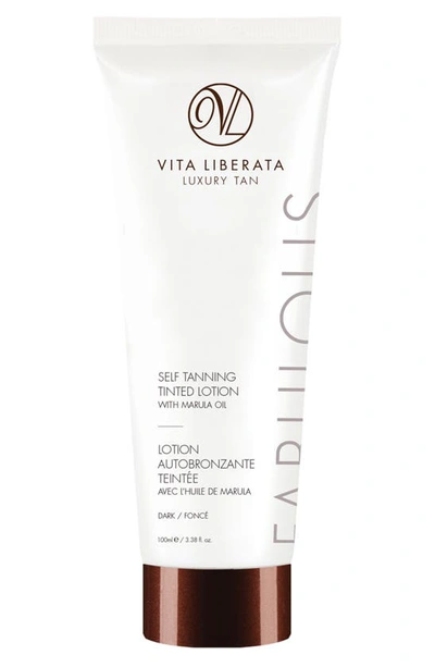 Vita Liberata Fabulous Self Tanning Tinted Lotion In Dark