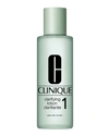 Clinique Clarifying Lotion 1 For Dry To Very Dry Skin 13.5 Oz. In 1 Very Dry To Dry