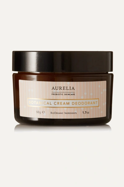 Aurelia Probiotic Skincare + Net Sustain Botanical Cream Deodorant, 50g In Colorless