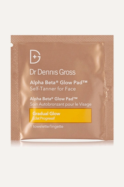 Dr. Dennis Gross Skincare Alpha Beta Glow Pad Self-tanner For Face, 20 X 2.2ml In Colorless