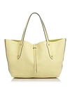 Annabel Ingall Isabella Small Leather Tote - 100% Exclusive In Pale Yellow/gold