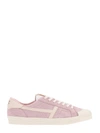 Tom Ford Suede Low Top Sneakers In Pink