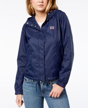 levi's retro hooded windbreaker