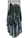 Paula Knorr Panelled Draped Skirt In Black