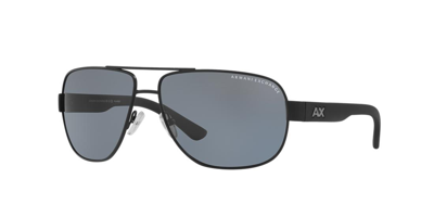 Armani Exchange Polarized Sunglasses, Ax2012s In Grey Polar