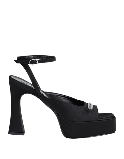 Karl Lagerfeld Sandals In Black