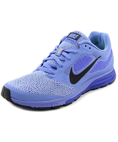 Nike Air Zoom Fly 2 Women Round Toe Synthetic Blue Running Shoe' | ModeSens