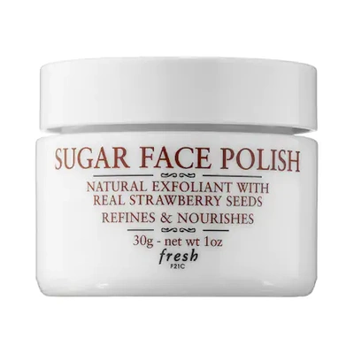 Fresh Mini Sugar Face Polish Exfoliato 1 oz/ 30 G
