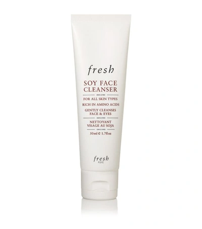 Fresh Mini Soy Makeup Removing Face Wash 1.7 oz/ 50 ml In White