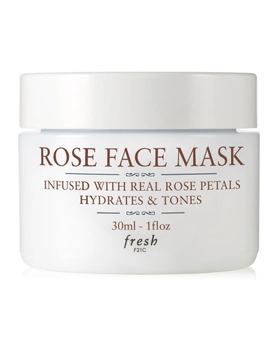 Fresh Rose Face Mask, 1.0 Oz. / 30 ml In White