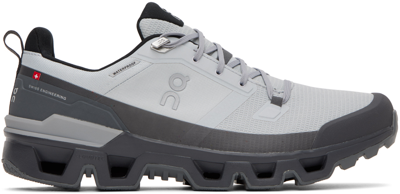 On Gray Cloudwander Waterproof Sneakers In Grey