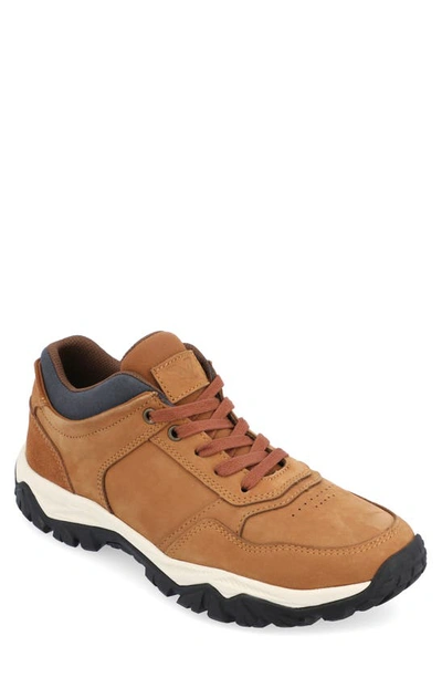 Territory Boots Beacon Casual Leather Hiking Sneaker In Brown