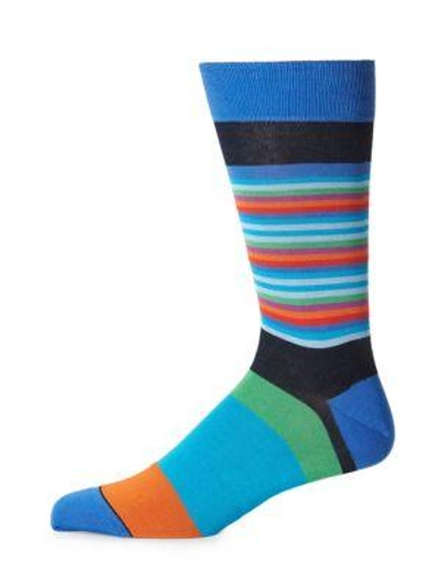 Bugatchi Multicolored Socks In Midnight