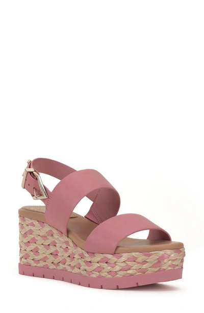 Vince Camuto Miapelle Platform Wedge Sandal In Pink