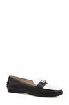 Amalfi By Rangoni Danzante Loafer In Black/ White Piumalux