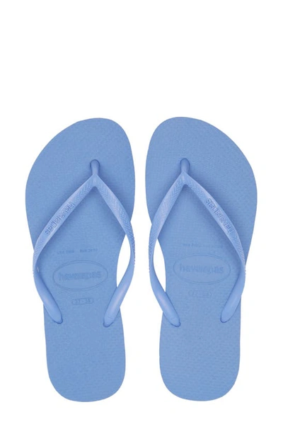 Havaianas Slim Flip Flop In Provence Blue