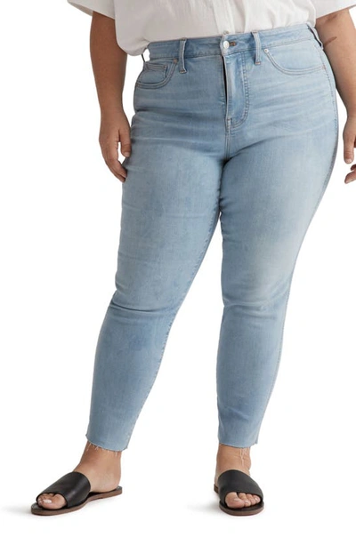 Madewell 10-inch High Waist Skinny Crop Jeans In Charlemont Wash