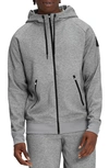On Zip Hoodie In Grey
