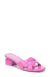Circus Ny Nia Block Heel Sandal In Pink Punch Patent