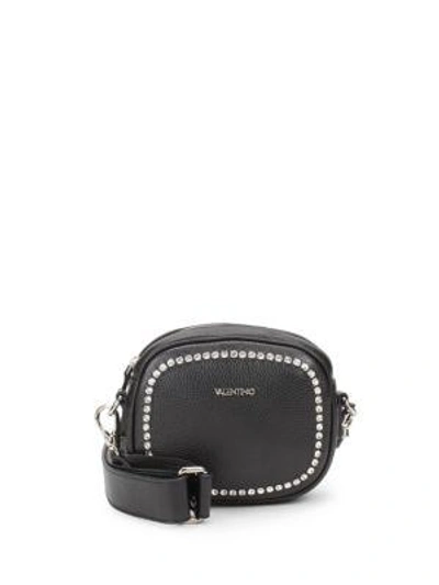 Valentino By Mario Valentino Nina Leather Mini Bag In Black