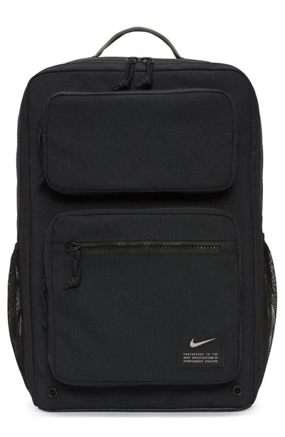 Nike Utility Speed Backpack In Black/ Black/ Enigma Stone