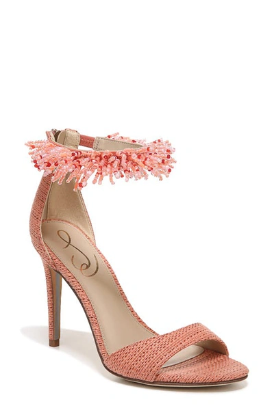 Sam Edelman Gillie Ankle Strap Sandal In Pink