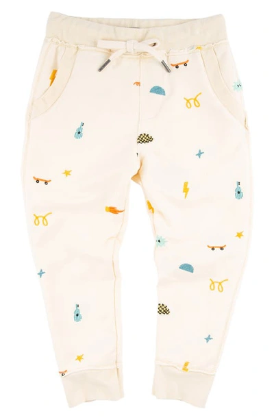 Miki Miette Kids' Ziggy Joggers In Cream