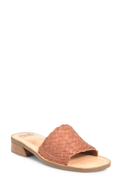 Söfft Ardee Leather Sandal In Brown