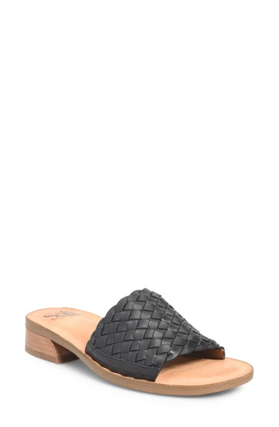 Söfft Ardee Leather Sandal In Black
