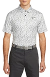 Nike Men's Dri-fit Tour Camo Golf Polo In Grey