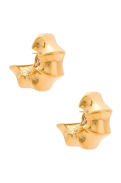 Khaite Julius Loop Medium Earrings In Gold