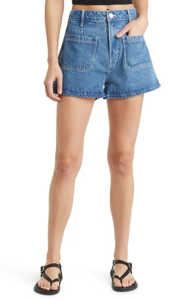 Frame Le Bardot Short In Blue