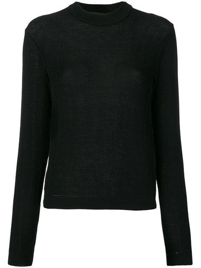 Ter Et Bantine Long Sleeve Sweater - Black