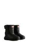 Hunter Kids' Intrepid Snow Boot In Black