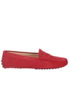 Tod's Classic Loafers In Red