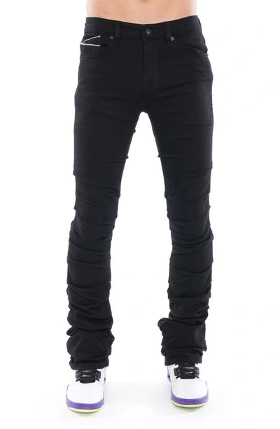 Cult Of Individuality Hipster Nomad Bootcut Jeans In Black