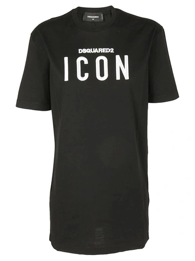 Dsquared2 Icon Embroidered T-shirt In 900