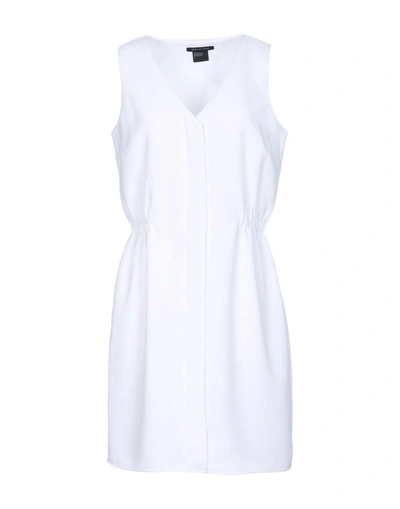 Armani Exchange Short Dress In White
