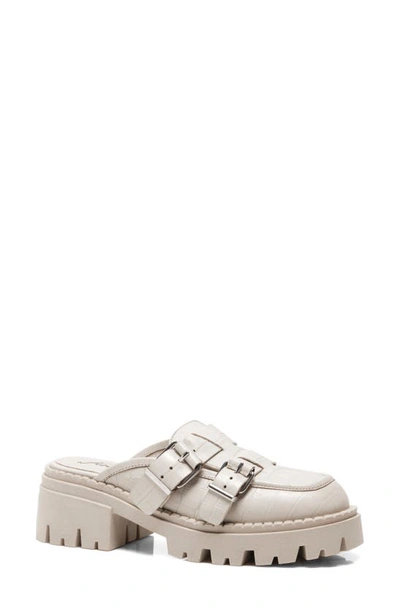 Free People Buckle Lyra Lug Loafer In Off White