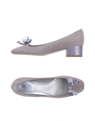 René Caovilla Pump In Grey