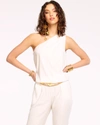 Ramy Brook Lulu One Shoulder Jumpsuit In Ivory