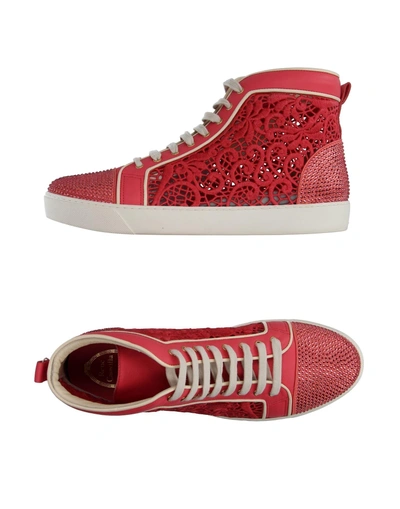 René Caovilla Sneakers In Coral