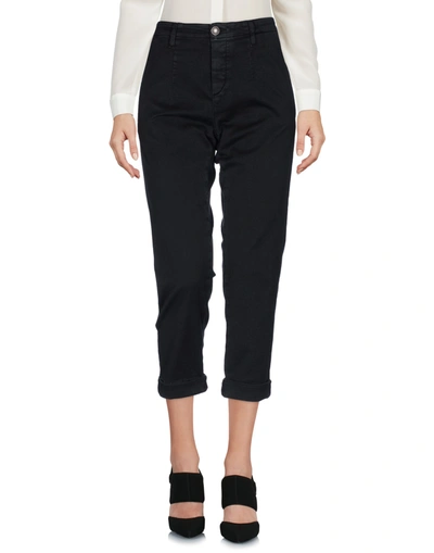 Care Label Cropped Pants & Culottes In Black
