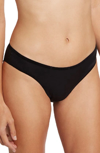 Wolford Sheer Touch Tanga In Black