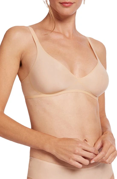 Wolford Skin 3w Wireless Bra In Nude