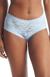 Hanky Panky Daily Lace Boyshorts In Fresh Air (blue)