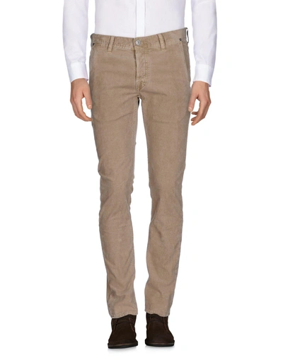 Care Label Casual Pants In Sand